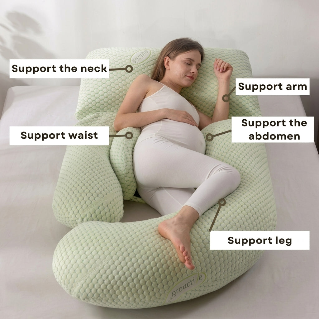 Breathe U-Shaped Pregnancy Pillow
