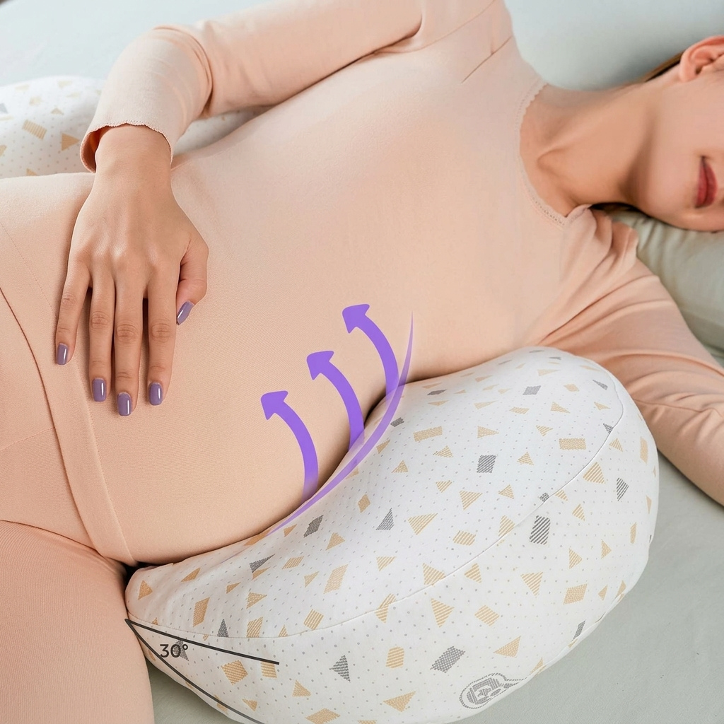 Adjustable Double Wedge Pregnancy Pillow