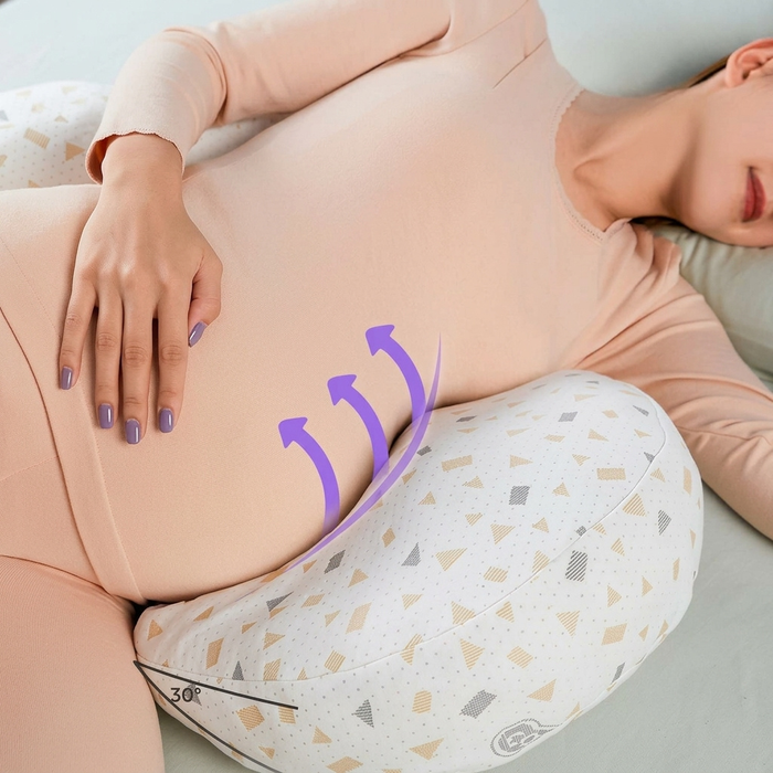 Adjustable Double Wedge Pregnancy Pillow