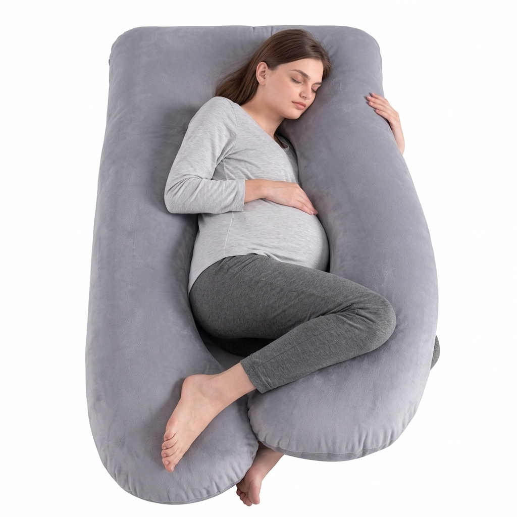 The Premium U-Shaped Pregnancy Pillow