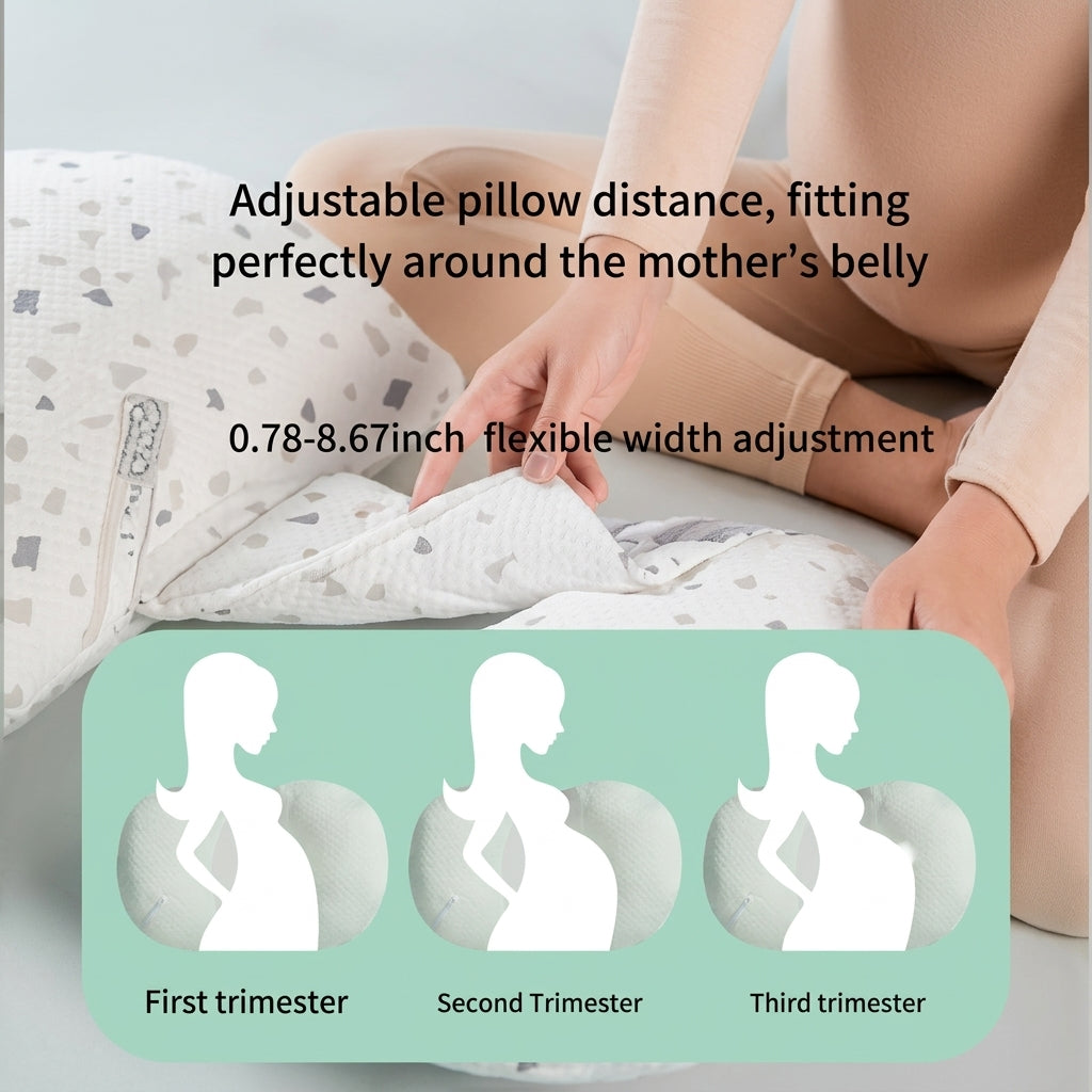 Adjustable Double Wedge Pregnancy Pillow